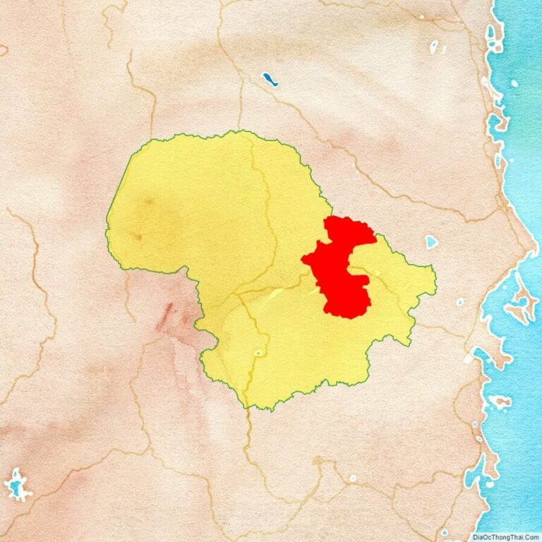 Bản đồ vị trí huyện Ea Kar