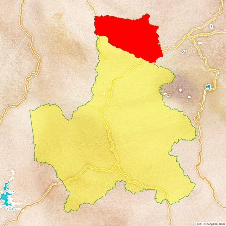 Bản đồ vị trí huyện Cư Jút