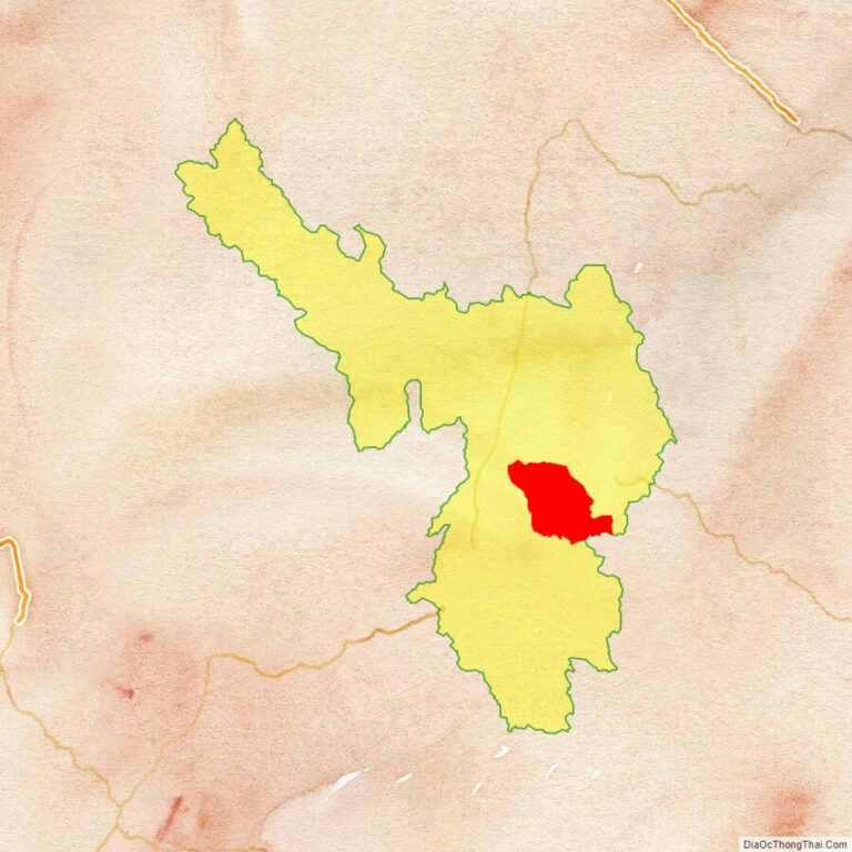 Bản đồ vị trí huyện Mường Ảng