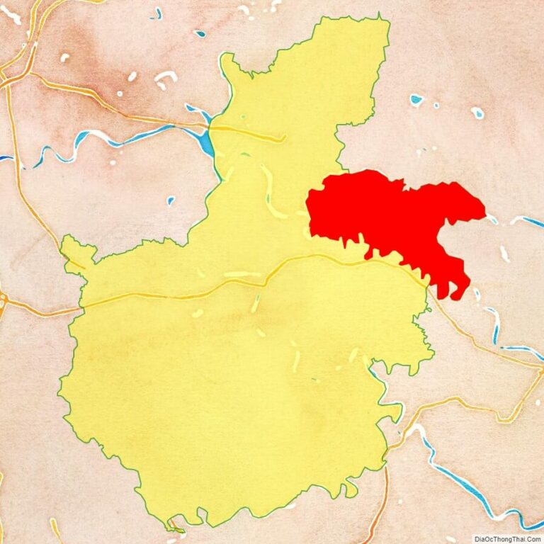 Bản đồ vị trí huyện Kinh Môn