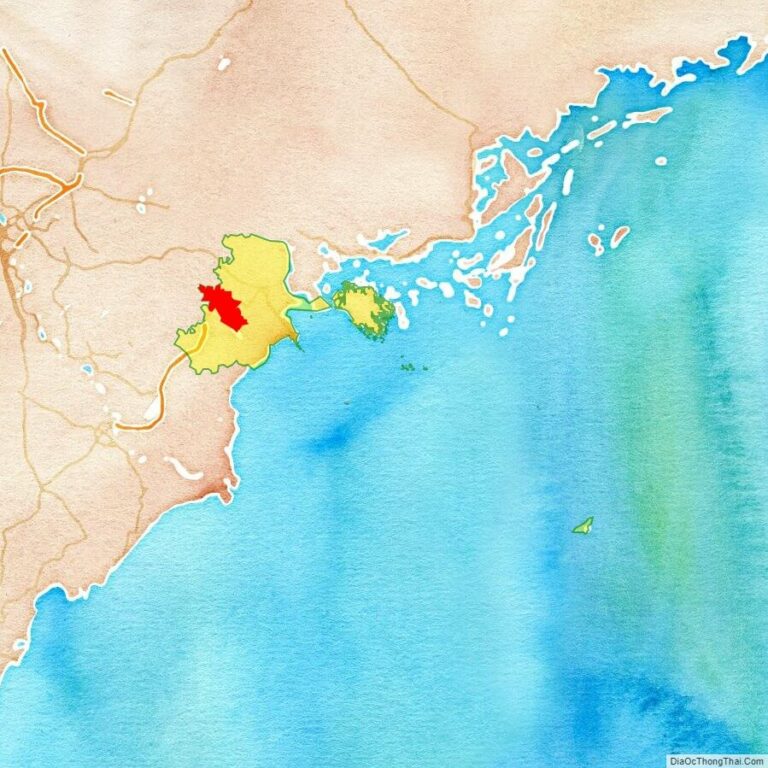 Bản đồ vị trí huyện An Lão