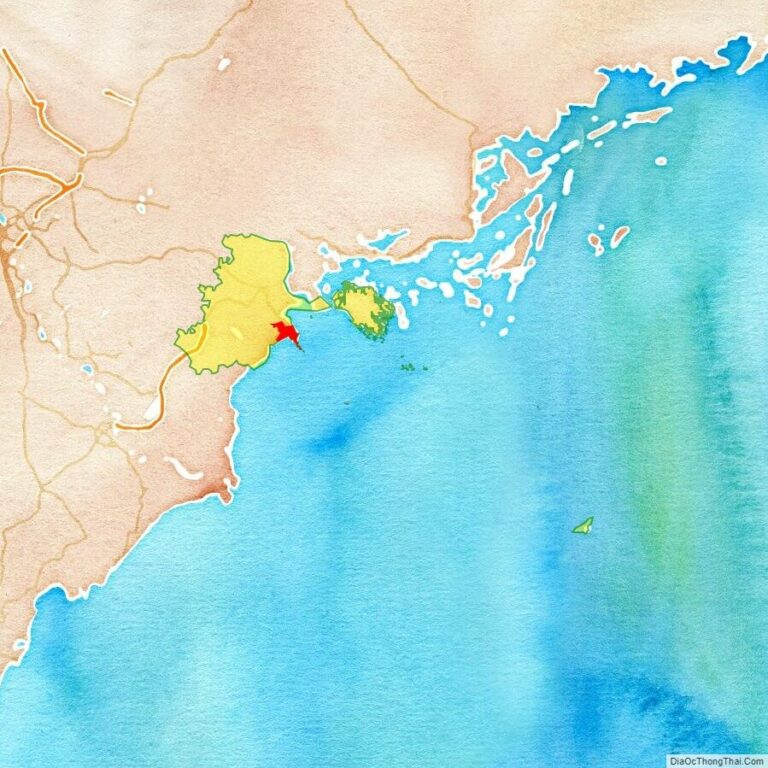 Bản đồ vị trí quận Đồ Sơn