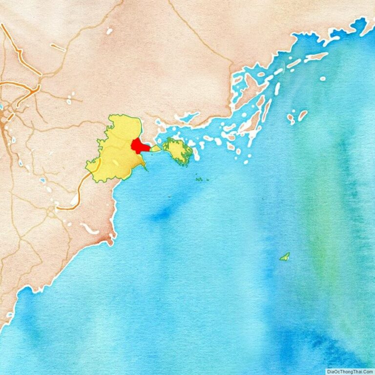 Bản đồ vị trí quận Hải An