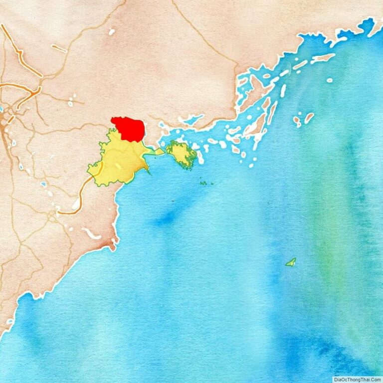 Bản đồ vị trí huyện Thuỷ Nguyên