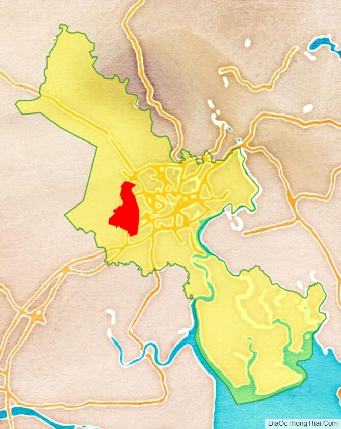 Binh Tan location map