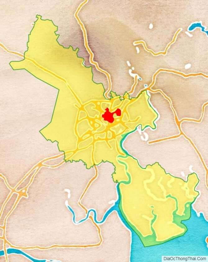 Binh Thanh location map