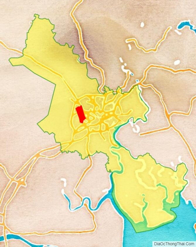 Tan Phu location map