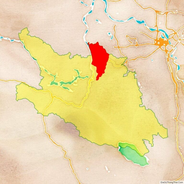 Bản đồ vị trí huyện Kỳ Sơn