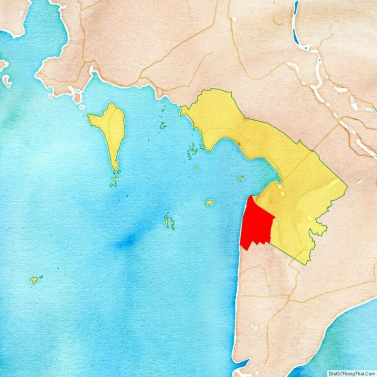 Bản đồ vị trí huyện An Minh