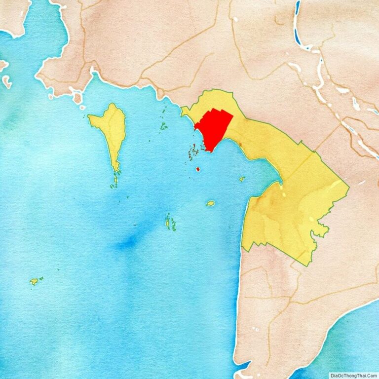 Bản đồ vị trí huyện Kiên Lương