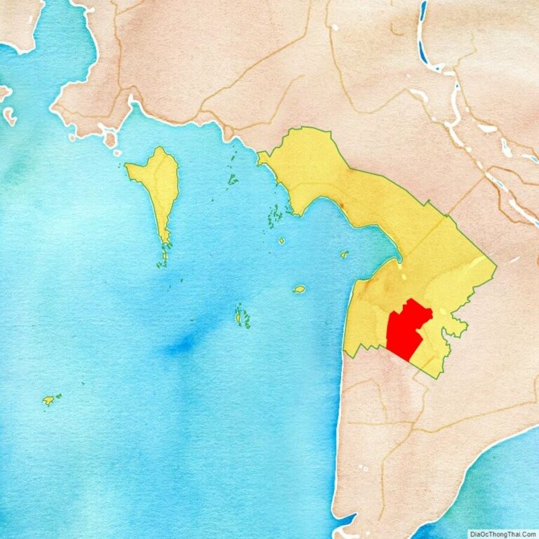 Bản đồ vị trí huyện U Minh Thượng