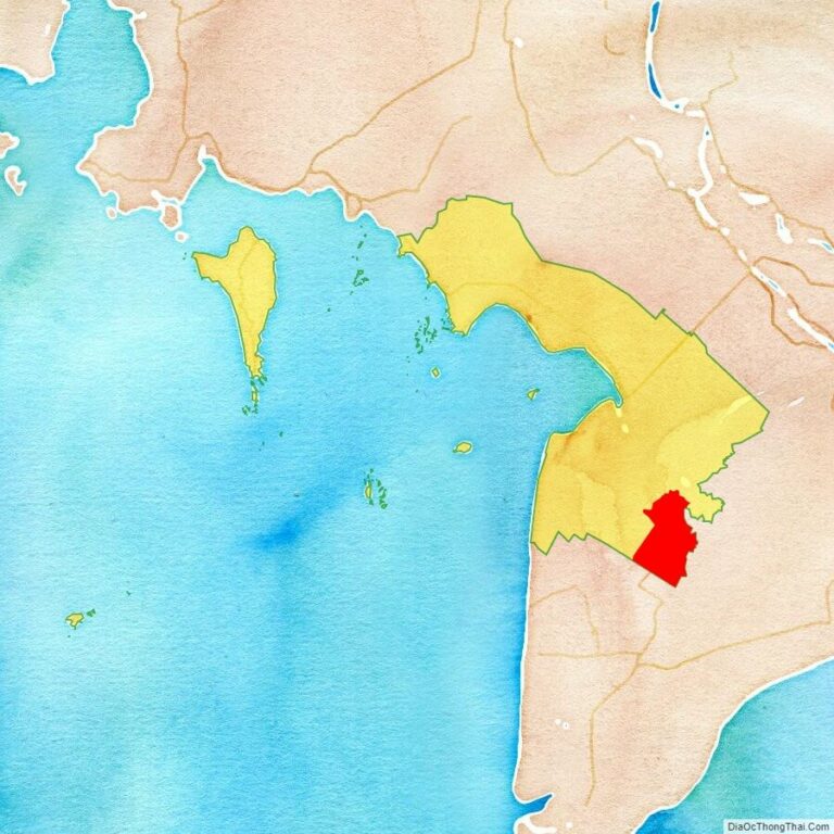 Bản đồ vị trí huyện Vĩnh Thuận
