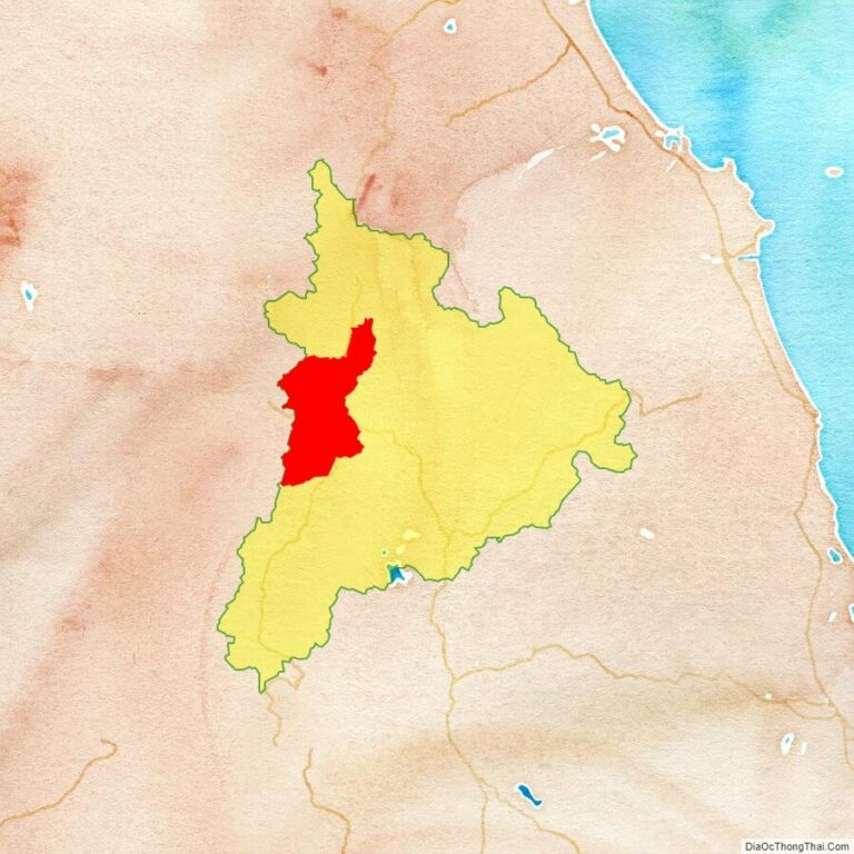 Bản đồ vị trí huyện Ngọc Hồi