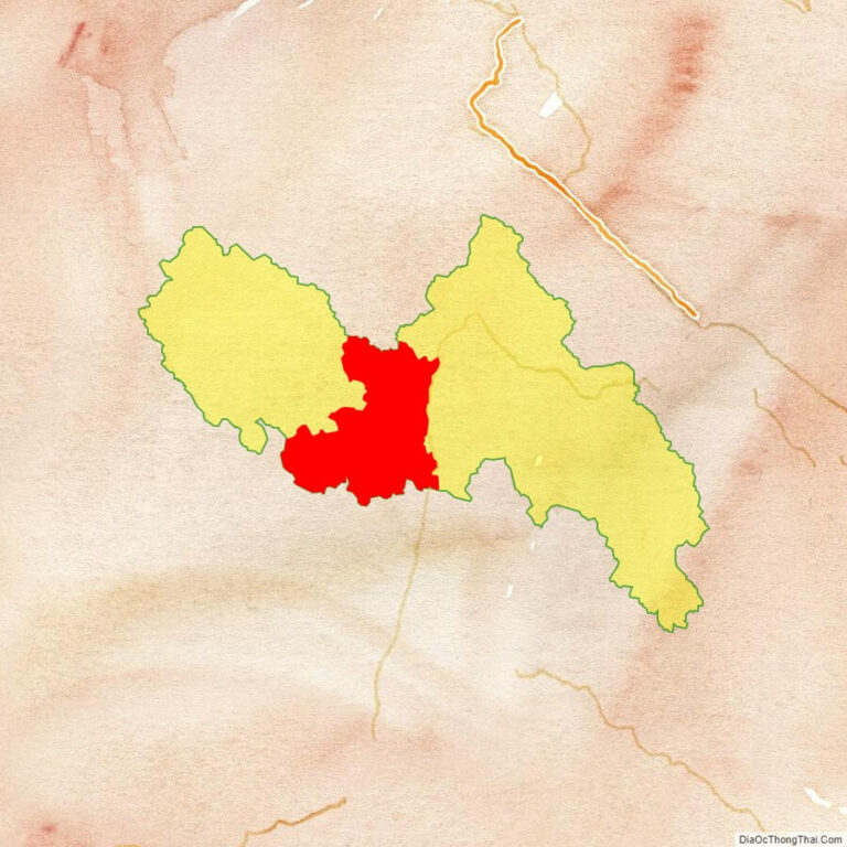 Bản đồ vị trí huyện Nậm Nhùn