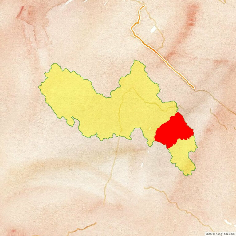 Bản đồ vị trí huyện Tân Uyên