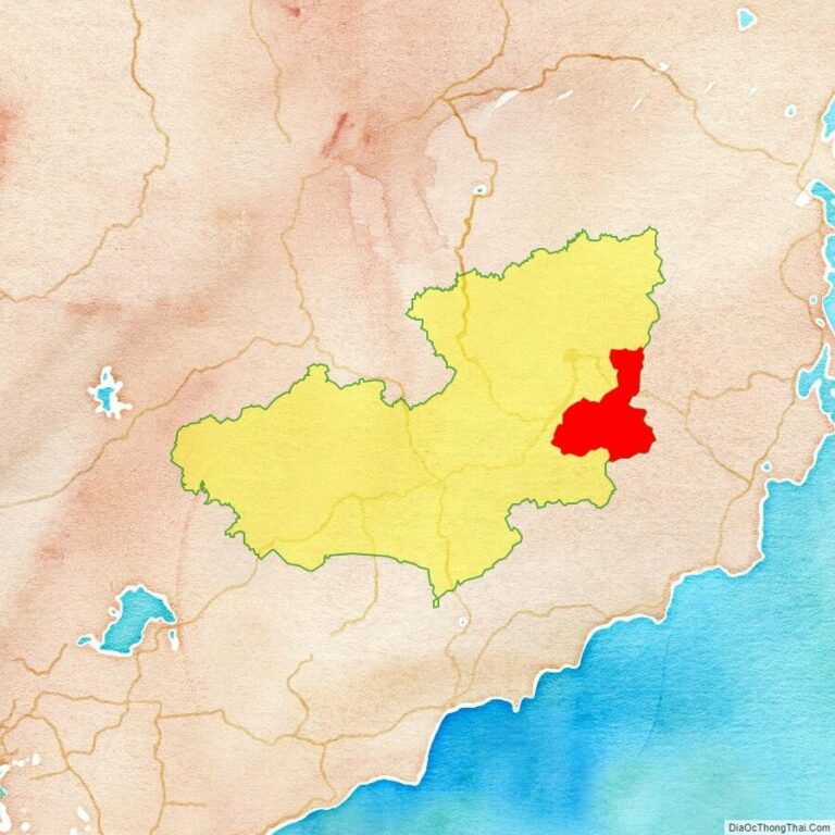 Bản đồ vị trí huyện Đơn Dương