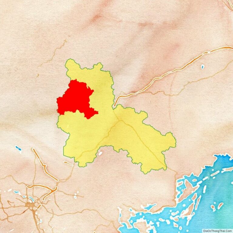 Bản đồ vị trí huyện Bình Gia