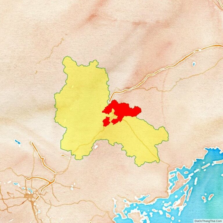 Cao Loc location map