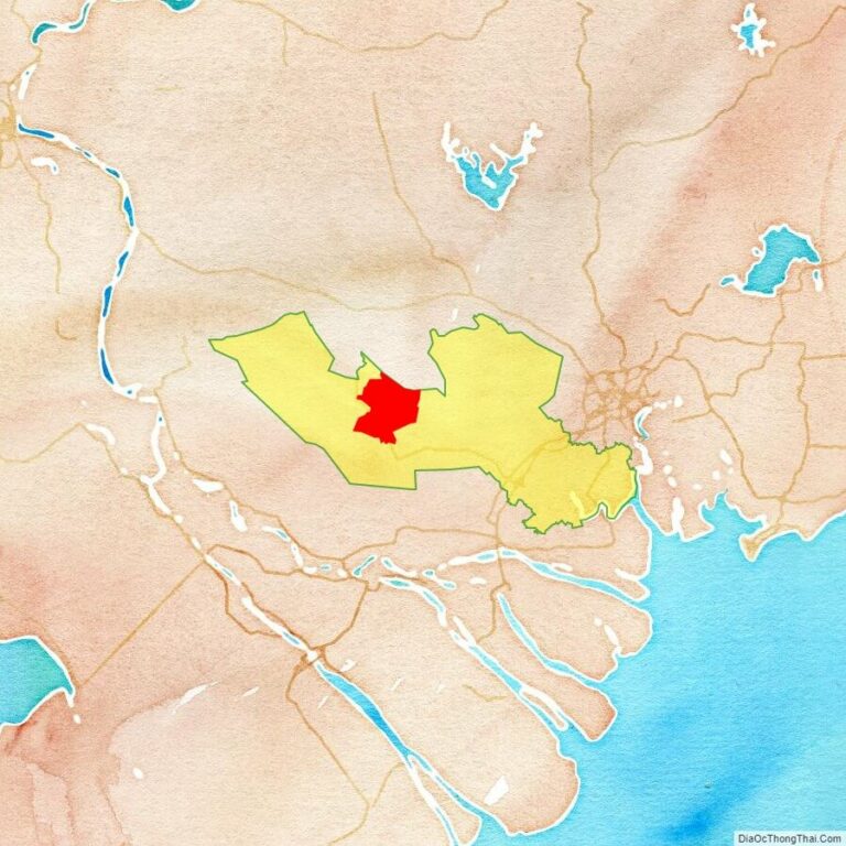 Moc Hoa location map