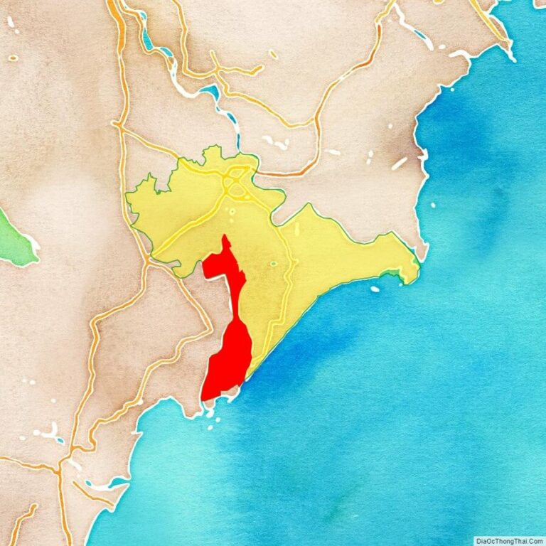 Bản đồ vị trí huyện Nghĩa Hưng