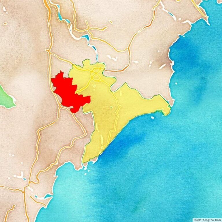 Y Yen location map