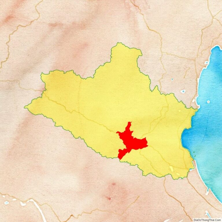 Bản đồ vị trí huyện Anh Sơn