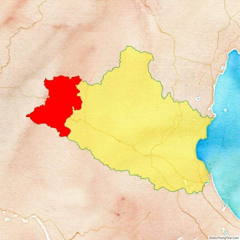 Bản đồ vị trí huyện Kỳ Sơn