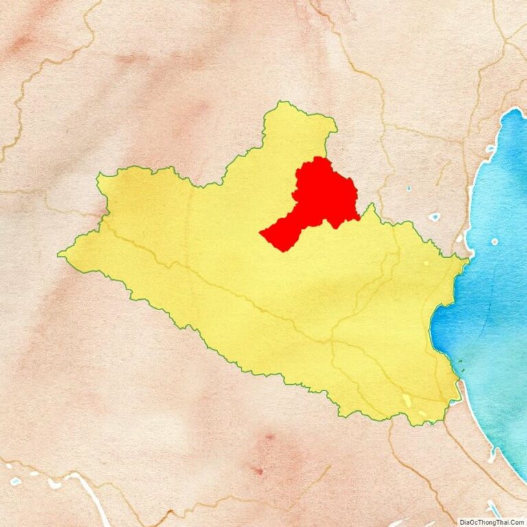 Bản đồ vị trí huyện Quỳ Châu