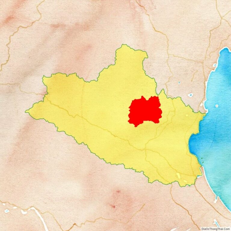 Bản đồ vị trí huyện Quỳ Hợp