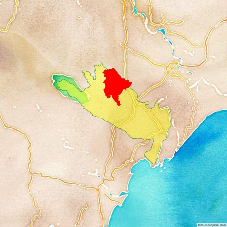 Bản đồ vị trí huyện Gia Viễn