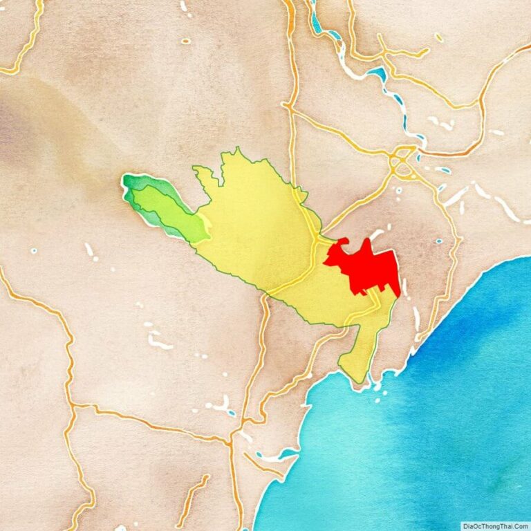 Bản đồ vị trí huyện Yên Khánh