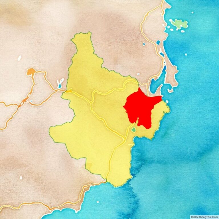 Thuan Bac location map
