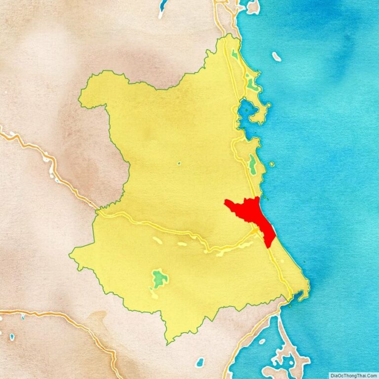 Tuy Hoa location map
