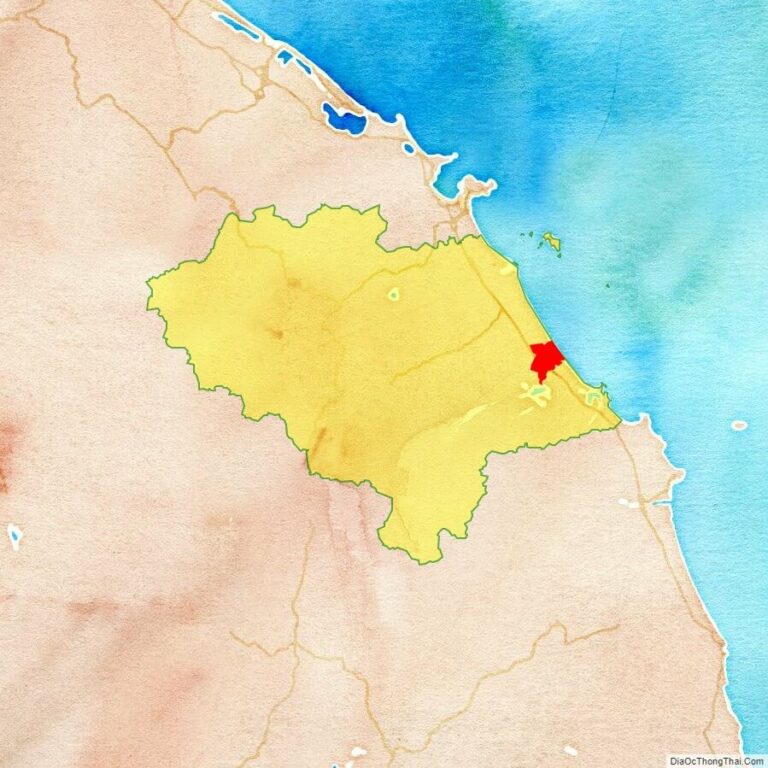 Tam Ky location map