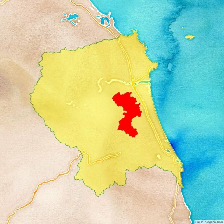 Bản đồ vị trí huyện Nghĩa Hành