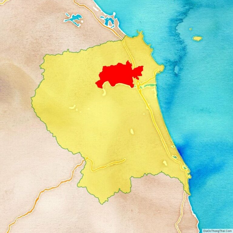 Bản đồ vị trí huyện Sơn Tịnh