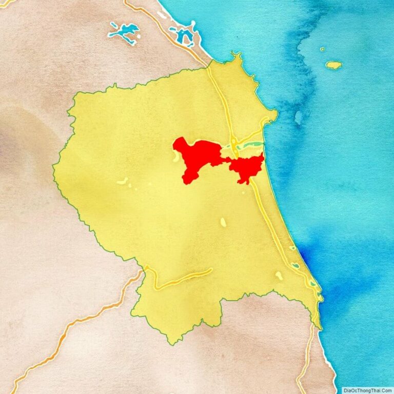Bản đồ vị trí huyện Tư Nghĩa