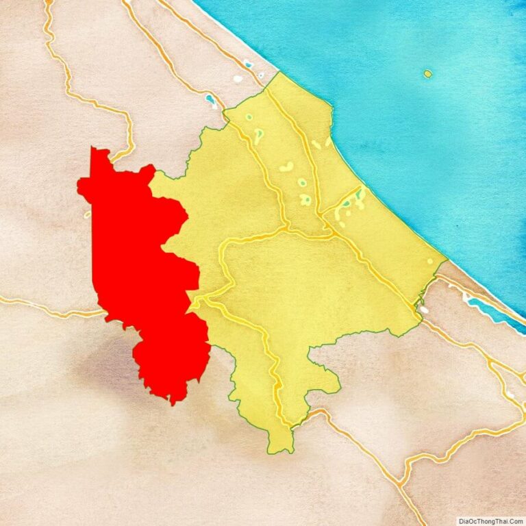 Huong Hoa location map