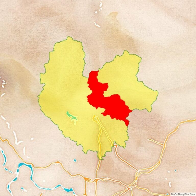 Bản đồ vị trí huyện Đồng Hỷ
