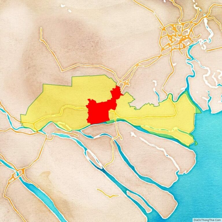 Chau Thanh location map