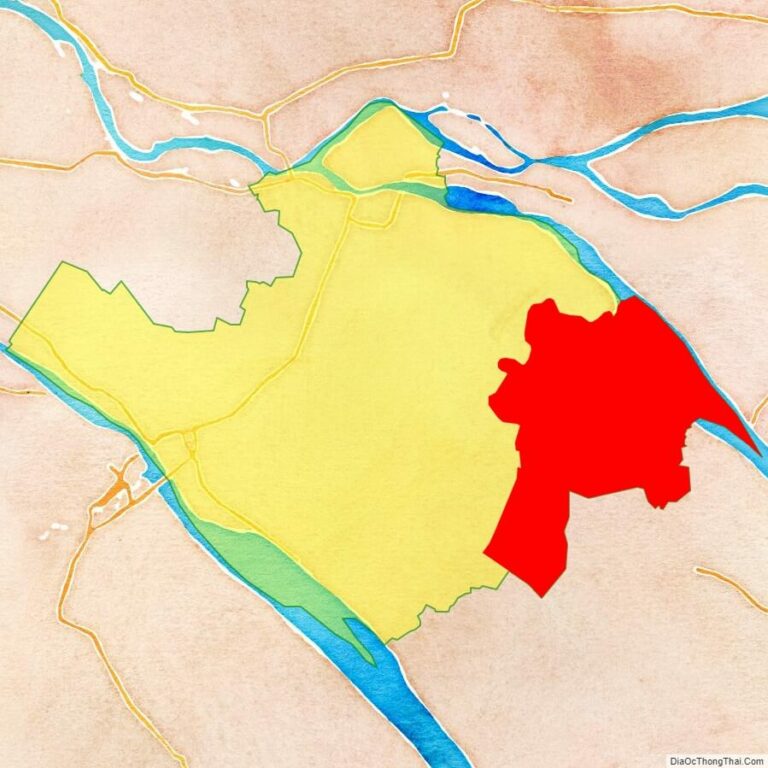 Bản đồ vị trí huyện Vũng Liêm