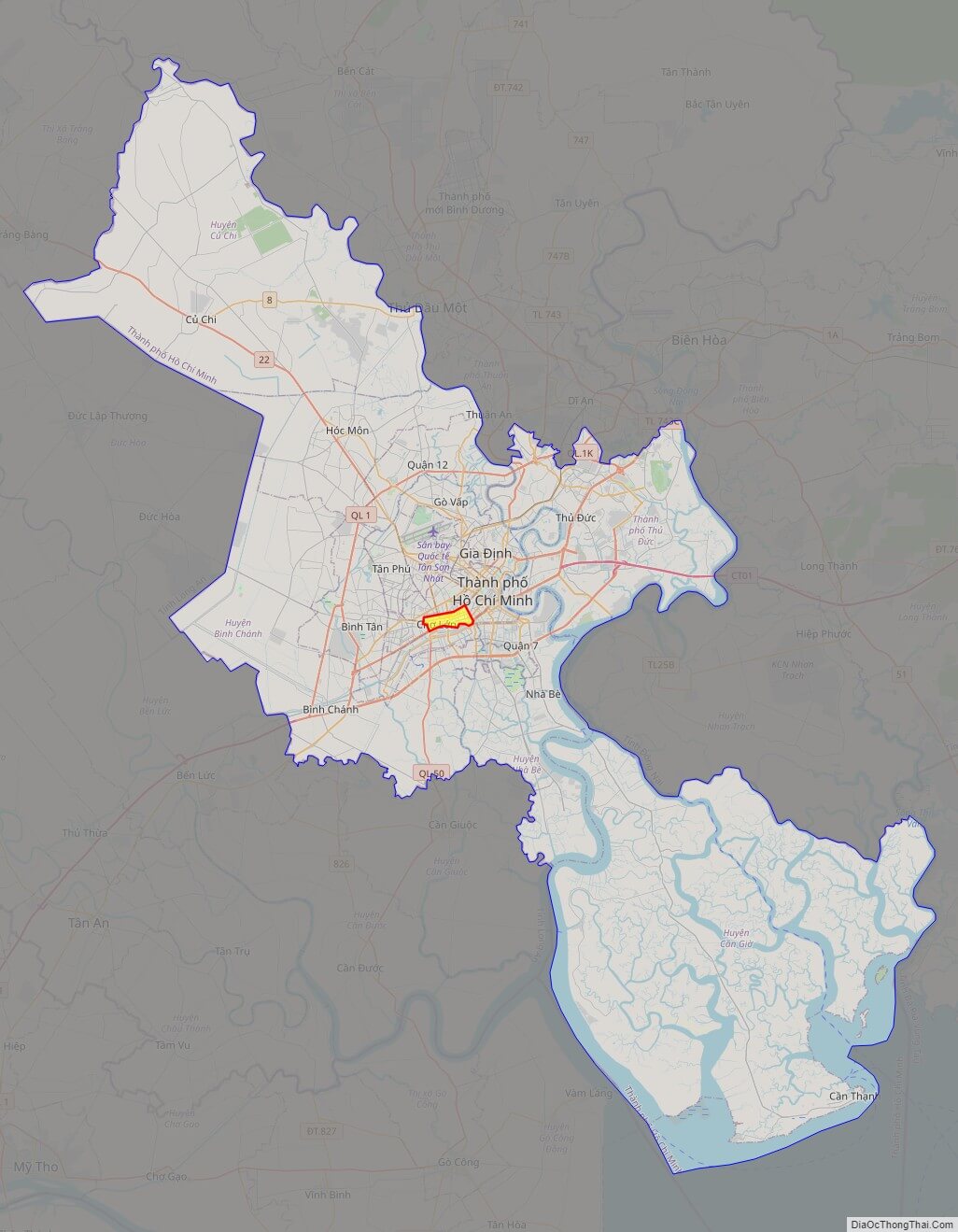 Bạn muốn khám phá thành phố Hồ Chí Minh theo từng khu vực và quận một cách dễ dàng? Hãy tìm hiểu bản đồ TP. HCM theo quận mới nhất trong năm