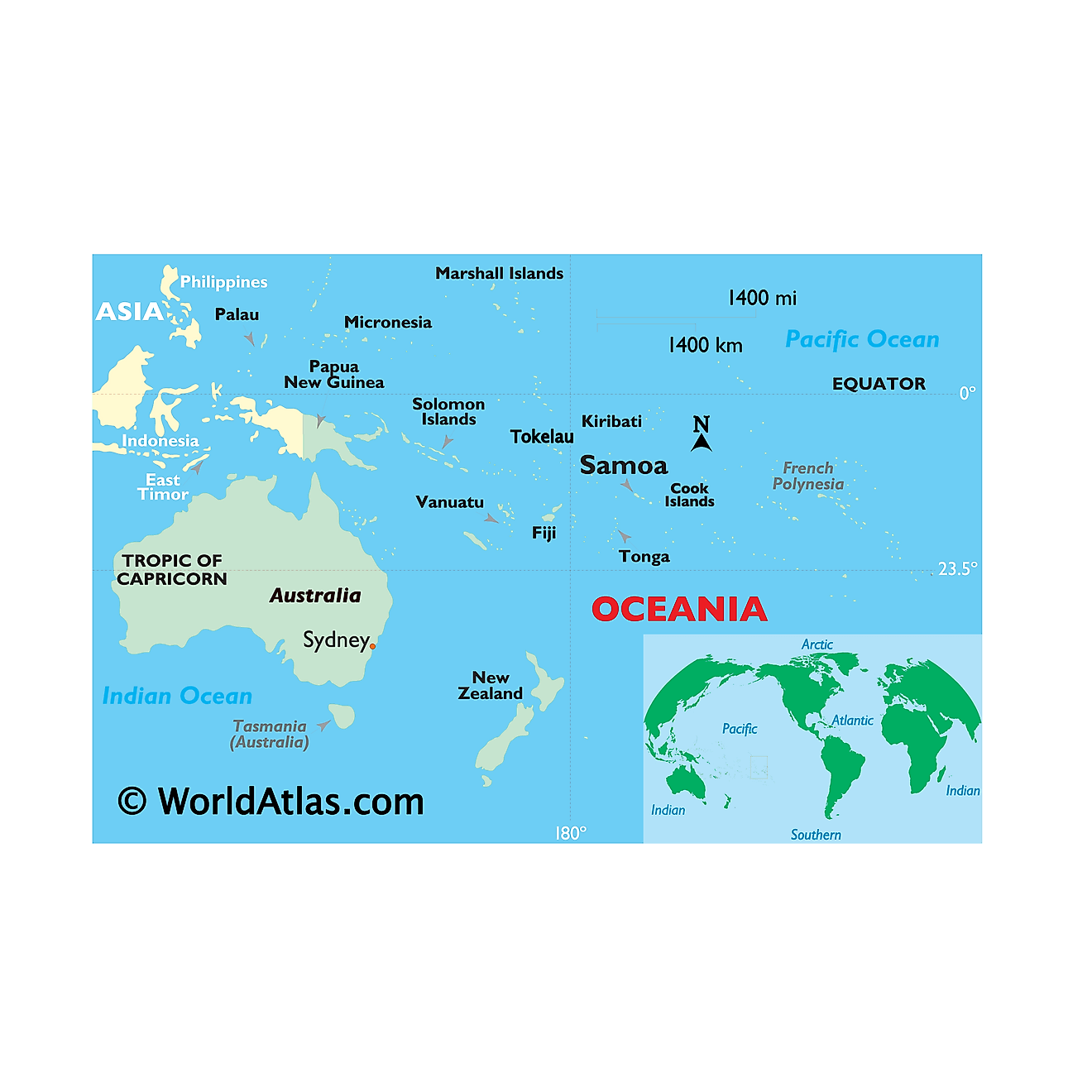 Where is Samoa?