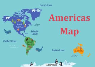 Americas Map