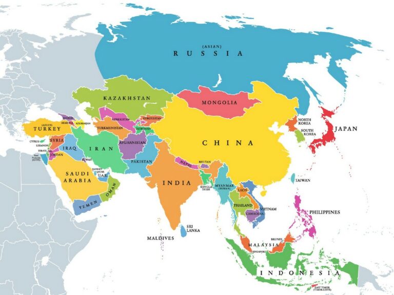 Bản đồ châu Á