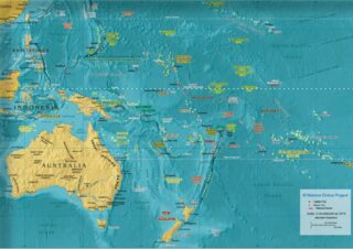 Oceania Map