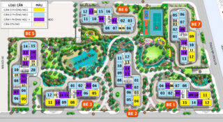 Mặt bằng The Beverly – Vinhomes Grand Park