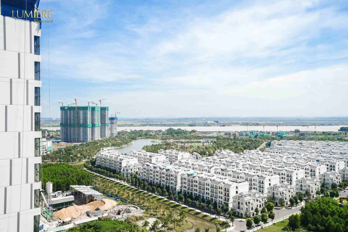 Cập nhật tiến độ tháng 11/2023 - Lumiere Boulevard sắp bàn giao