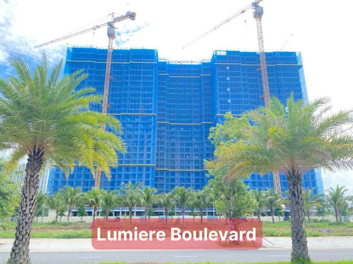 Tiến độ dự án căn hộ Lumiere Boulevard Quận 9 - Tháng 5/2022